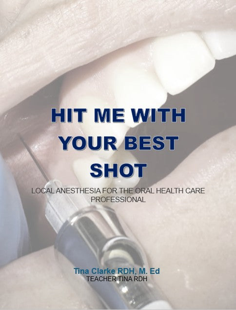 HIT ME WITH YOUR BEST SHOT: LOCAL ANESTHESIA FOR THE ORAL HEALTH CARE PROFESSIONAL